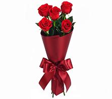 Букет 5 Красных роз Эдлесс Лав #REPLACE_PRED# Нижнем Дженгутайе