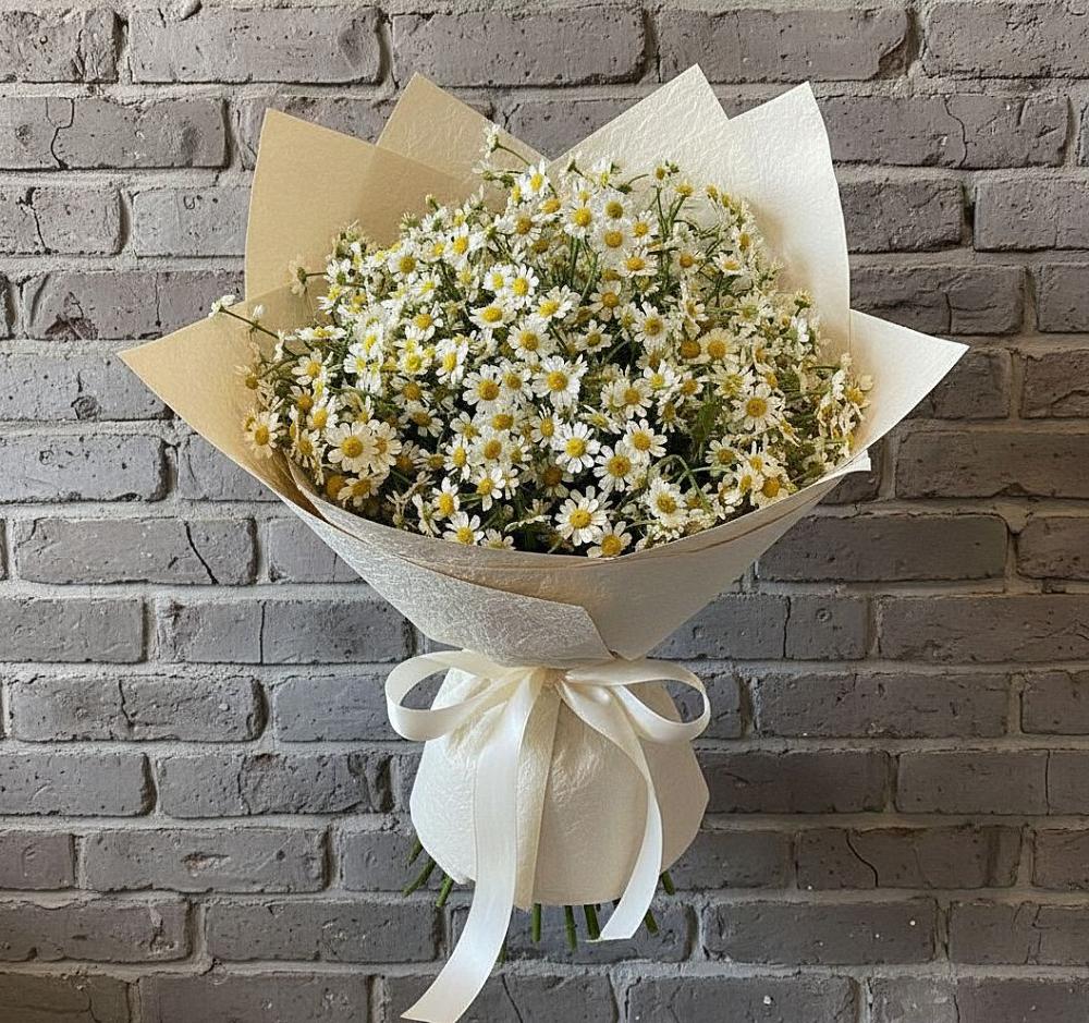 Букет цветов из: Ромашки в Нижнем Дженгутайе