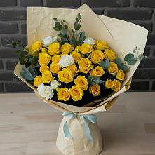 Букет цветов из:  Розы #REPLACE_PRED# Нижнем Дженгутайе