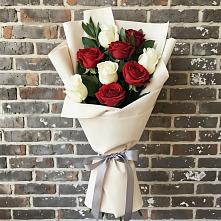 Букет цветов из:  Розы в Нижнем Дженгутайе