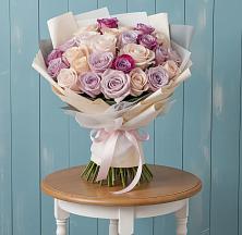 Букет цветов из:  Розы в Нижнем Дженгутайе