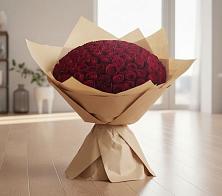 Букет 101 Красная роза в Нижнем Дженгутайе