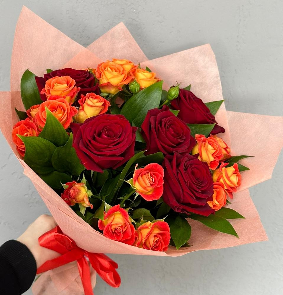 Букет Любовь и восторг в Нижнем Дженгутайе