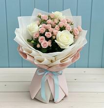 Букет цветов из:  Розы в Нижнем Дженгутайе
