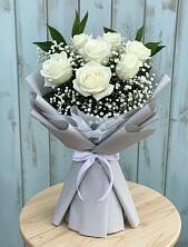 Букет цветов из:  Розы в Нижнем Дженгутайе