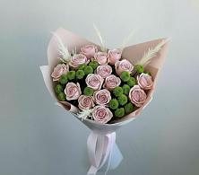 Букет цветов из:  Розы и Хризантемы в Нижнем Дженгутайе