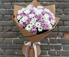 Букет цветов из:  Хризантемы в Нижнем Дженгутайе