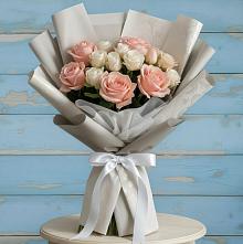 Букет цветов из:  Розы #REPLACE_PRED# Нижнем Дженгутайе