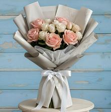 Букет цветов из:  Розы в Нижнем Дженгутайе