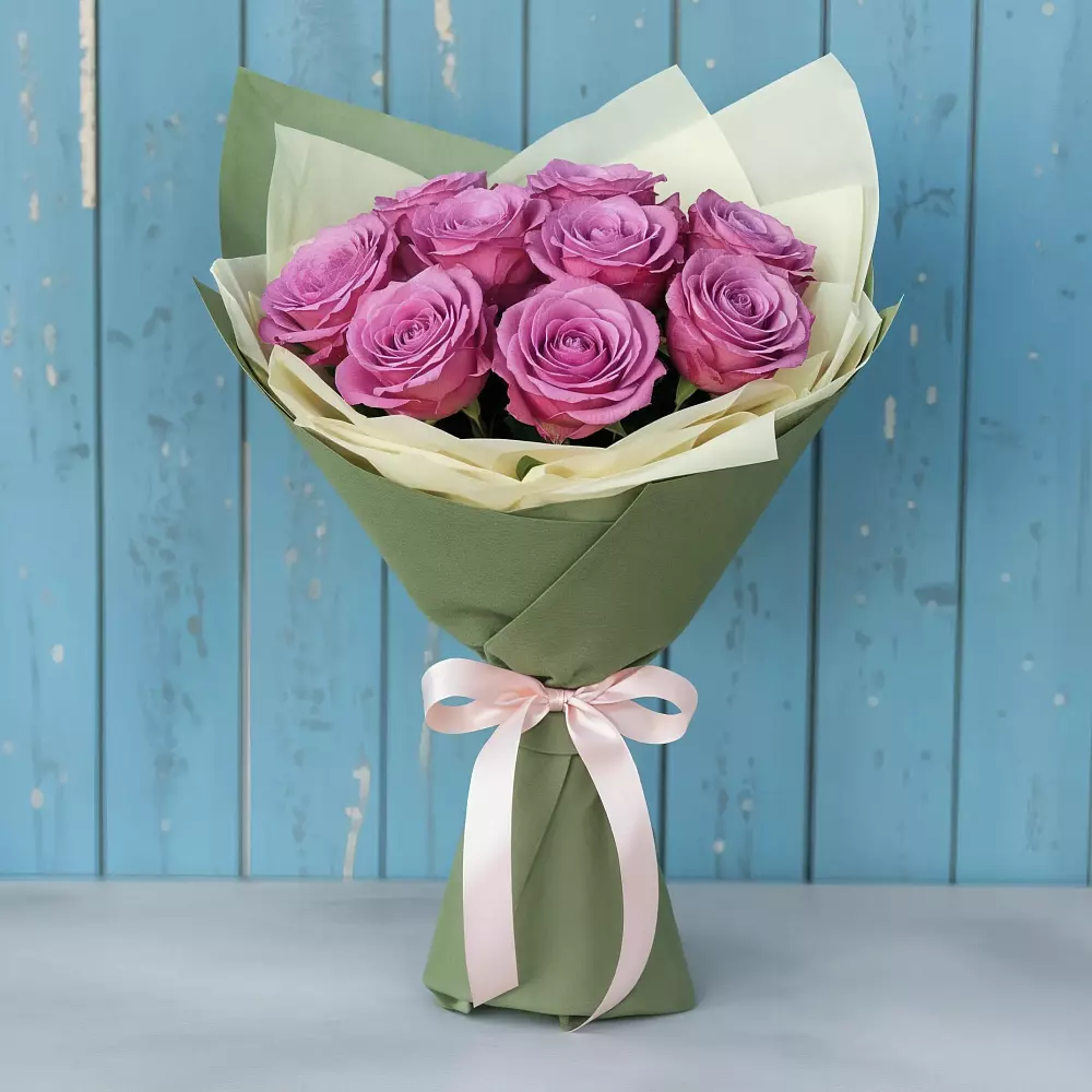 Букет Розы Фёрст Леди в Нижнем Дженгутайе