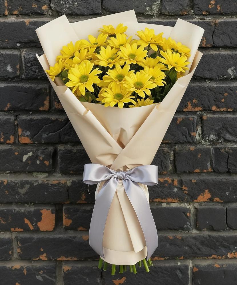 Букет цветов из: Хризантемы в Нижнем Дженгутайе