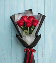 Букет цветов из:  Розы в Нижнем Дженгутайе