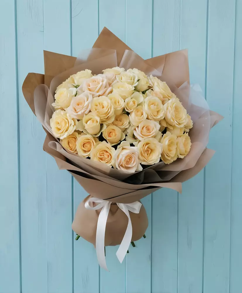 Букет Кремовое облако в Нижнем Дженгутайе