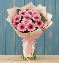 Букет цветов из:  Герберы в Нижнем Дженгутайе