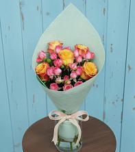 Букет цветов из:  Розы в Нижнем Дженгутайе